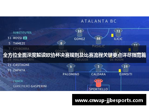 全方位全面深度解读欧协杯决赛规则及比赛流程关键要点详尽指南篇