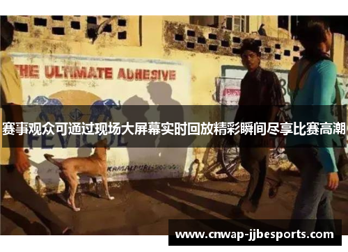 赛事观众可通过现场大屏幕实时回放精彩瞬间尽享比赛高潮