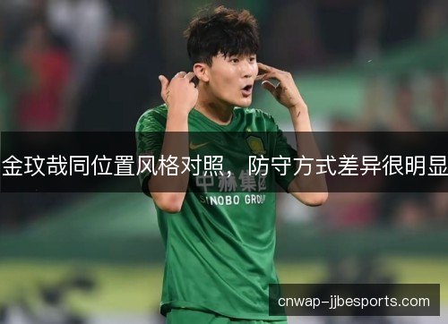 金玟哉同位置风格对照，防守方式差异很明显